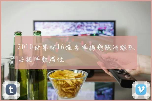 2010世界杯16强名单揭晓欧洲球队占据半数席位